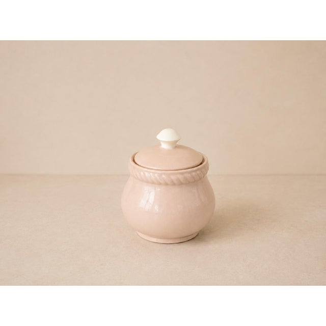 Shabby Chic 1941 Homer Laughlin Kraft Pink 56-Piece Dinnerware Set For Sale - Image 3 of 15