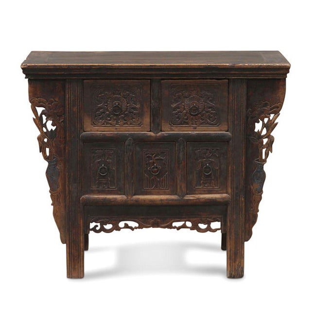 Dating from the mid 19th century, this delightful elm wood chest would have originally been used as a coffer to store...