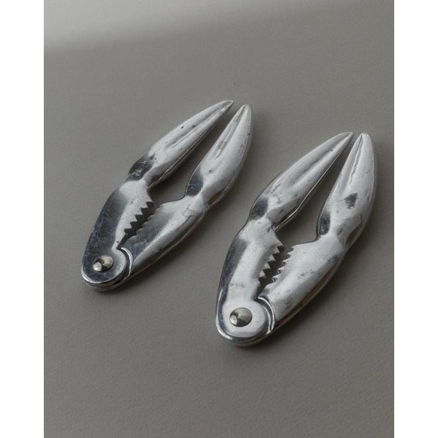 Vintage Silver Plated Lobster Cracker, 1960s, Set of 2 For Sale - Image 4 of 11