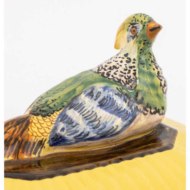 French Tiffany & Co. French Ceramic Pheasant Motif Tureen For Sale - Image 3 of 8