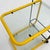 Postmodern Yellow Serving Trolley with Quaderna Pattern, 1980s For Sale - Image 6 of 10
