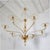 1980s 1980s Mid Century Modern Beige Murano Glass Chandelier For Sale - Image 5 of 11
