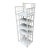 Late 19th Century American Victorian White Painted Bamboo Étagère For Sale