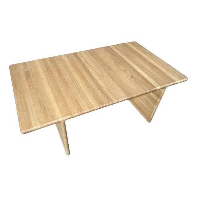 Oak Coffee Table from Leolux, 1970s For Sale