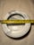 Mid-Century Modern Vintage Mid-Century Hand-Carved White Carrara Marble Round Catchall For Sale - Image 3 of 3