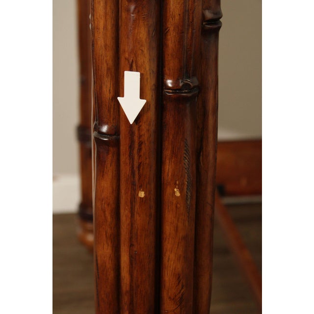 Tommy Bahama British Colonial Style Queen Poster Bed For Sale - Image 15 of 18