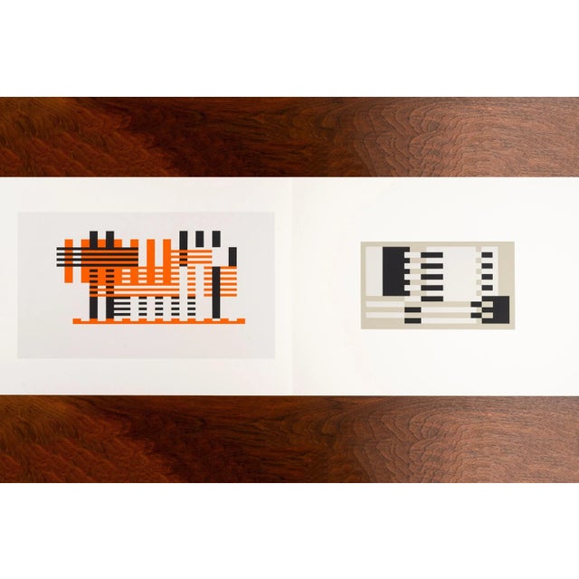 JOSEF ALBERS (1888 – 1976) "Formulation : Articulation" Portfolio II, Folder 31 Screen-printed geometric composition...