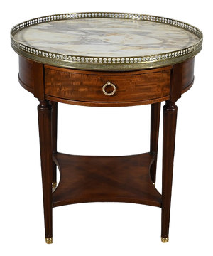 End of 19th Century Louis XVI Mahogany Bottle Table