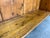 Wood Antique Rustic Pine Open Bookcase With Plank Back For Sale - Image 7 of 10