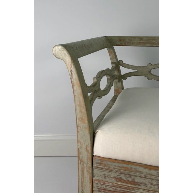 Mid 19th Century Swedish Child's Settee For Sale In Nashville - Image 6 of 11