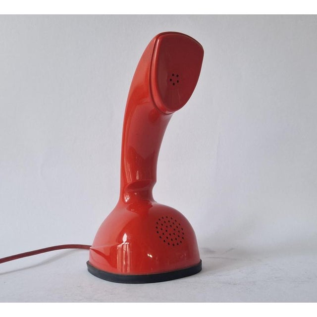 Mid-Century Plastic Cobra Telephone by L.M Ericsson for Ericofon, Sweden, 1968 For Sale - Image 11 of 13