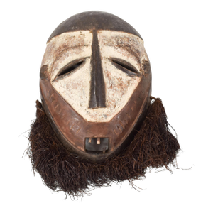 Early 20th Century Ngbaka Mask with Beard