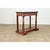 Brown French Empire 19th Century Mahogany Console Table For Sale - Image 8 of 12
