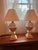 1996 Hollywood Regency "Casual Lamps" Sculptural Pineapple Urn 31” Table Lamps - A Pair For Sale In Baltimore - Image 6 of 12