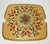 Scandinavian Rosemaling Folk Art Painted Wood Basket Handbag For Sale - Image 10 of 14