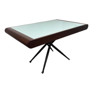 Cattelan Italia Modular Glass Top Table, Vintage For Sale