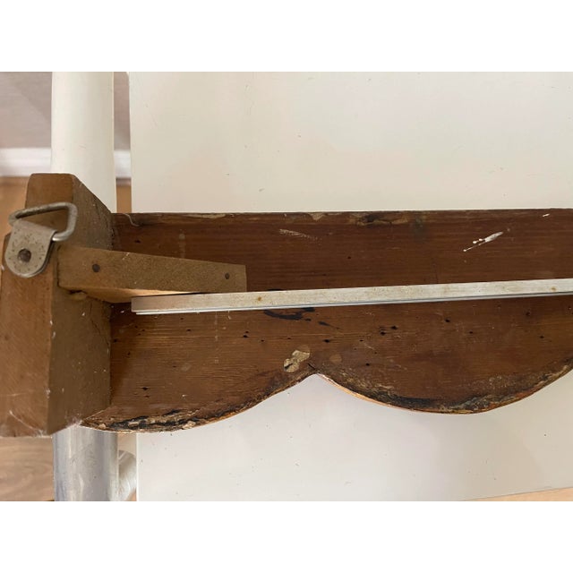 Wood Antique French Window Valance Cornice For Sale - Image 7 of 9