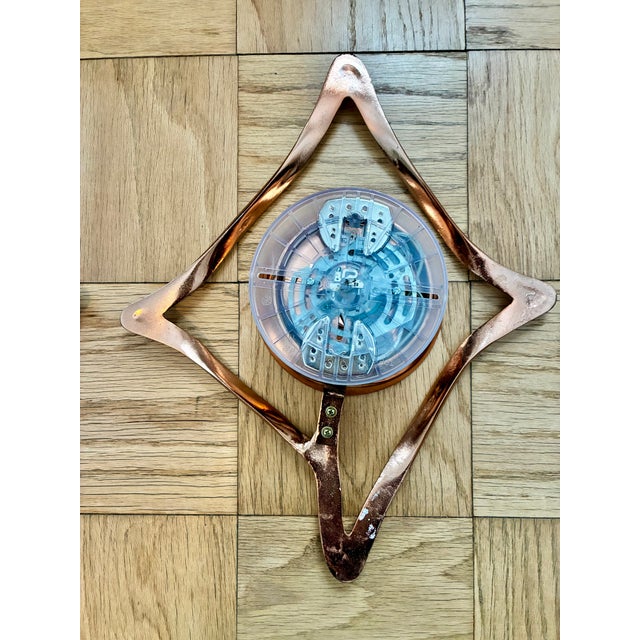 Mid 20th Century Copper Global Views Abstract Sconces For Sale - Image 17 of 18