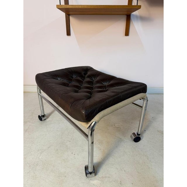 Stool in Chrome by Noboru Nakamura for Ikea For Sale - Image 5 of 11