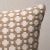 This pillow features Betwixt by Celerie Kemble for Schumacher with a knife edge finish. An endlessly versatile small-scale...