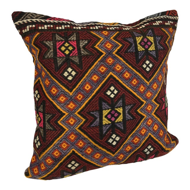 Turkish Kilim Pillow Cover For Sale