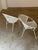 Salterini 1950s Maurizio Tempestini for Salterini Radar Wrought Iron Lounge Chairs, a Pair For Sale - Image 4 of 12