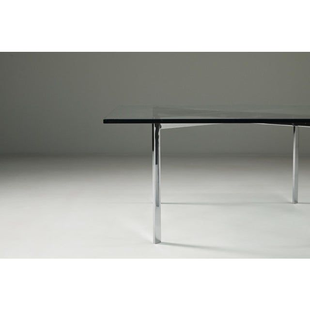 Vintage Barcelona Coffee Table by Ludwig Mies Van Der Rohe for Knoll, 1920s For Sale - Image 6 of 9