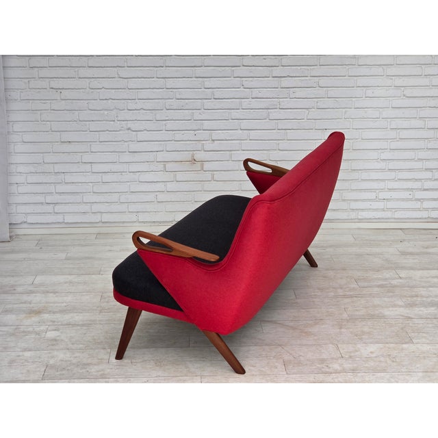 Danish 2-Seater Sofa from Ch. F. Brodersen, 1960s For Sale - Image 17 of 18