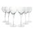 1970s Vintage Set of 6 Etched “Grape, Leaves & Vine” Wine Glasses For Sale