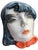 Very unique Vintage Set / Pair of Spanish Flamenco / Toreador Cigarette Smoking Man & Woman Wall Art, 2 piece Chalkware...
