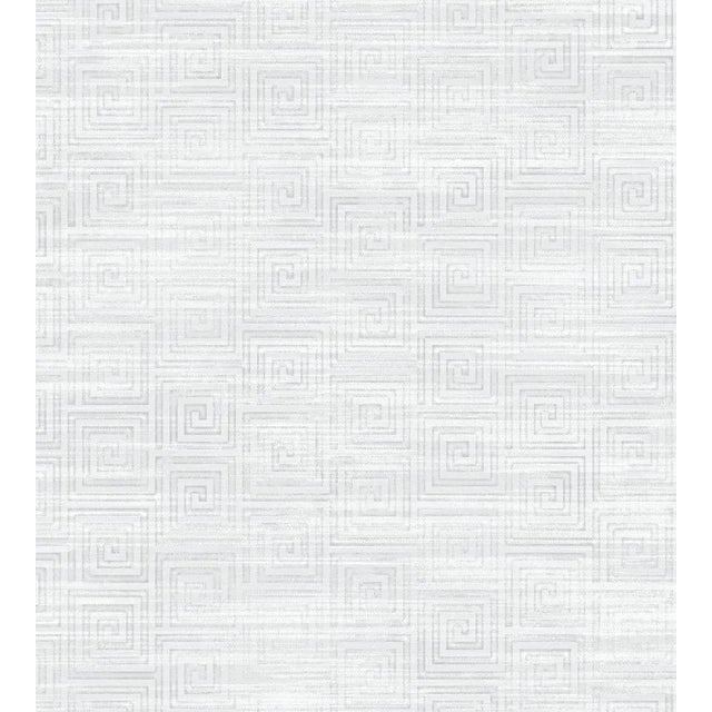 Sample - The House of Scalamandré Meteora Wallcovering, Vanilla Ice For Sale