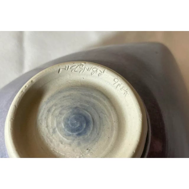 Hong Rubenstein Palm Springs Crystalline Glaze Pottery Noodle Rice Bowls - Set of 2 For Sale - Image 11 of 12