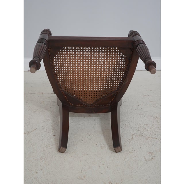 Pair of Caribbean Mahogany Armchairs With Cane Seats For Sale - Image 18 of 18