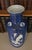 Antique Early 18th Century Chinese Powder Blue Kangxi Period Porcelain Rouleau Vase Circa 1700 For Sale - Image 9 of 18