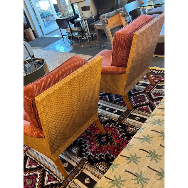 Orlando Diaz-Azcuy Collection for McGuire-Baker Furniture Lounge Chairs, Pair For Sale - Image 10 of 12