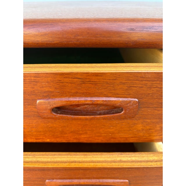 Mid-Century Modern 1960s H. P. Hansen Teak Credenza For Sale - Image 3 of 12