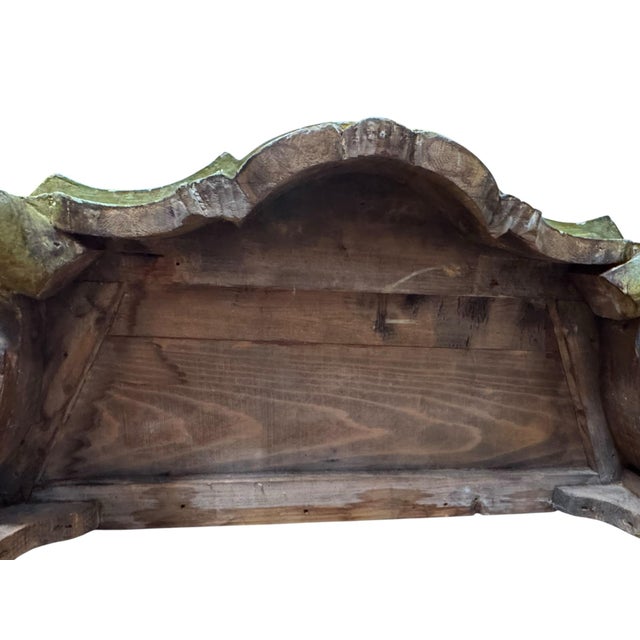 Rare Pair 18th C. Italian Venetian Rococo Hand-Painted Polychrome Bombe Commodes For Sale - Image 9 of 12