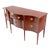 Full Size Pencil Inlaid Mahogany Federal SideBoard Server Buffet by Baker For Sale