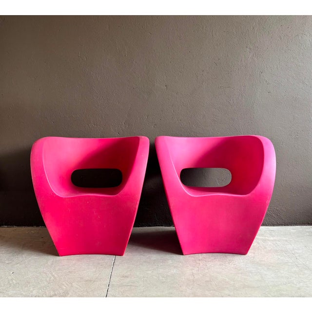 Little Albert Exterior Chairs by Ron Arad for Moroso, 2000s, Set of 2 For Sale - Image 7 of 7