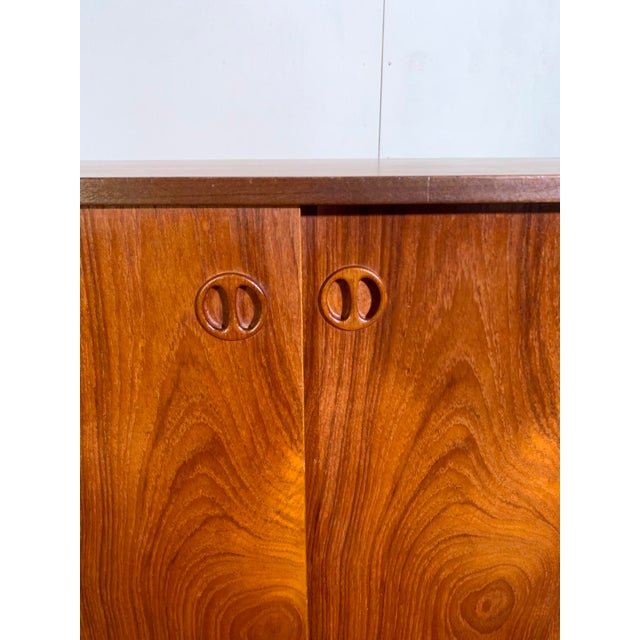 Small Vintage Teak Sideboard. Denmark For Sale - Image 10 of 11