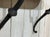 Black Console Table in Forged Steel and Slate Top, 1950s For Sale - Image 8 of 12