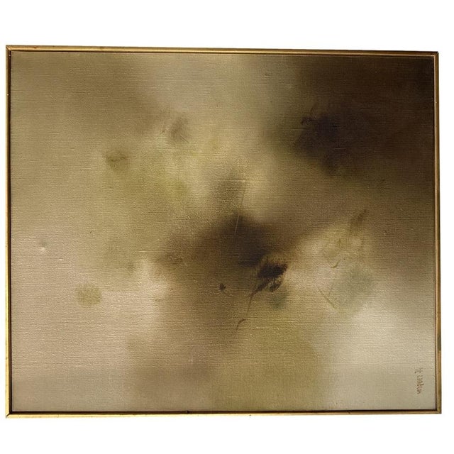 Vazquez, Paris School: Lyrical Abstraction, 1974, Oil For Sale - Image 6 of 6