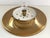 Mid-Century Italian Brass and Glass Flush Mount Light, 1960s For Sale - Image 14 of 16