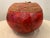 Late 20th Century Handmade Native American Style Red Gourd Bowl Embellished For Sale - Image 5 of 6