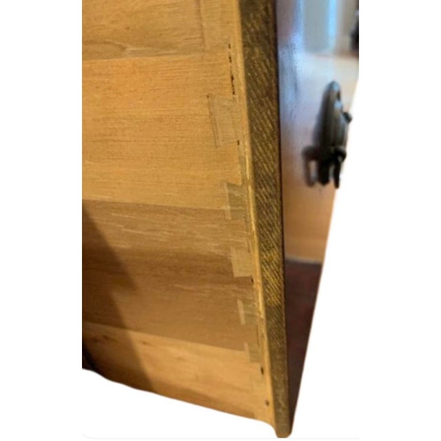 1920s Huntley 5 Drawer Tall Boy Dresser Mahogany For Sale In Portland, OR - Image 6 of 15