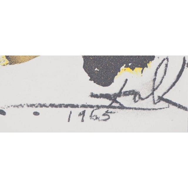 Salvador Dali, La Création des Oiseaux, Lithograph For Sale - Image 4 of 5