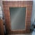 X-Large Mid Mod Artisanal Wicker Cane Framed Wall Mirror For Sale - Image 4 of 8