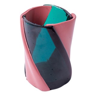 Twirl Vase by Enzo Mari for Corsi Design Factory For Sale