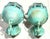 Funky Vintage Pair of Solid Brass Verdigris Wall Lanterns - 14”h X 7” W X 8”.5 D For Sale - Image 11 of 17