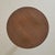 French Round Wood Pedestal Accent Table, 1950s For Sale - Image 10 of 11